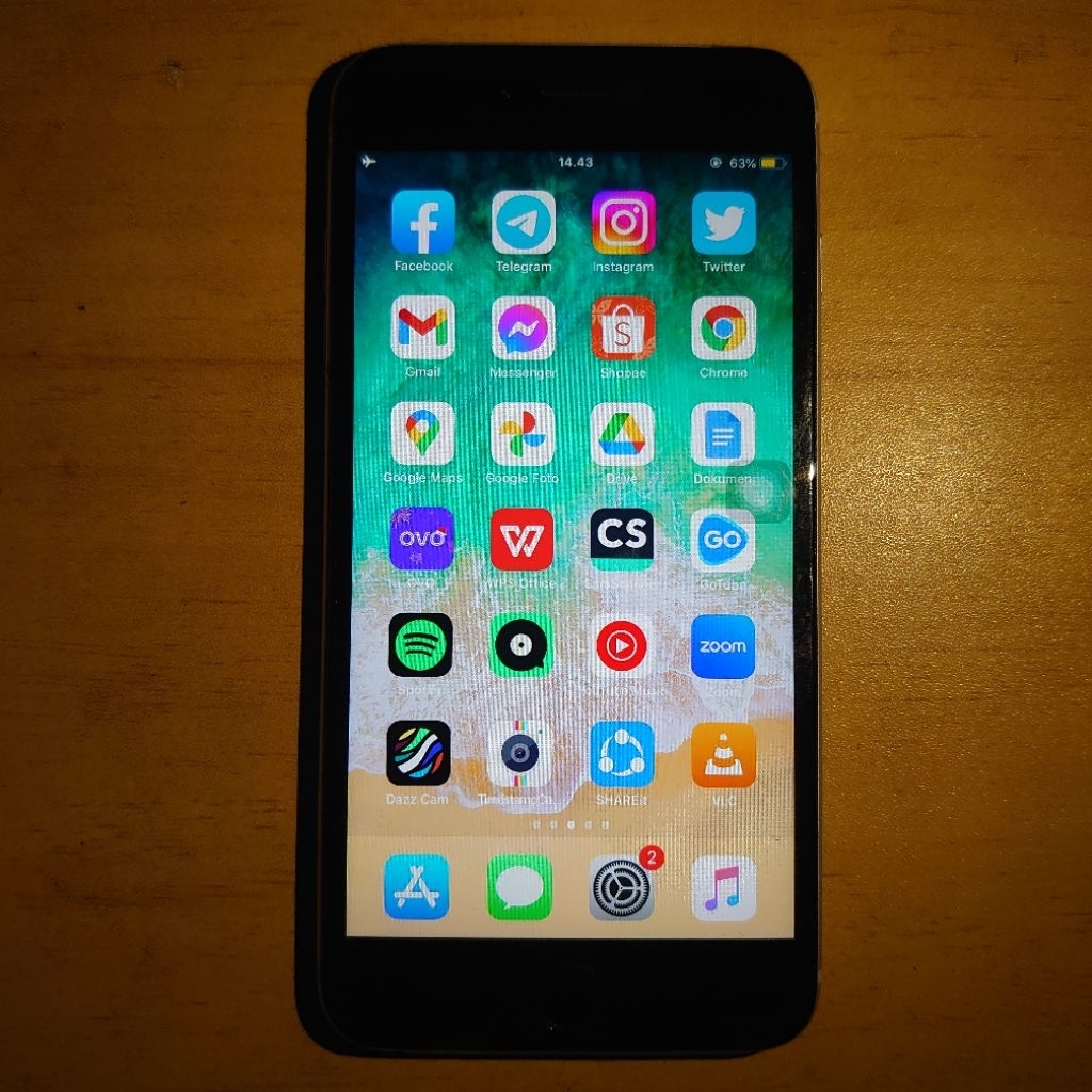 hp iphone 6 plus 64gb black wifi only 1j