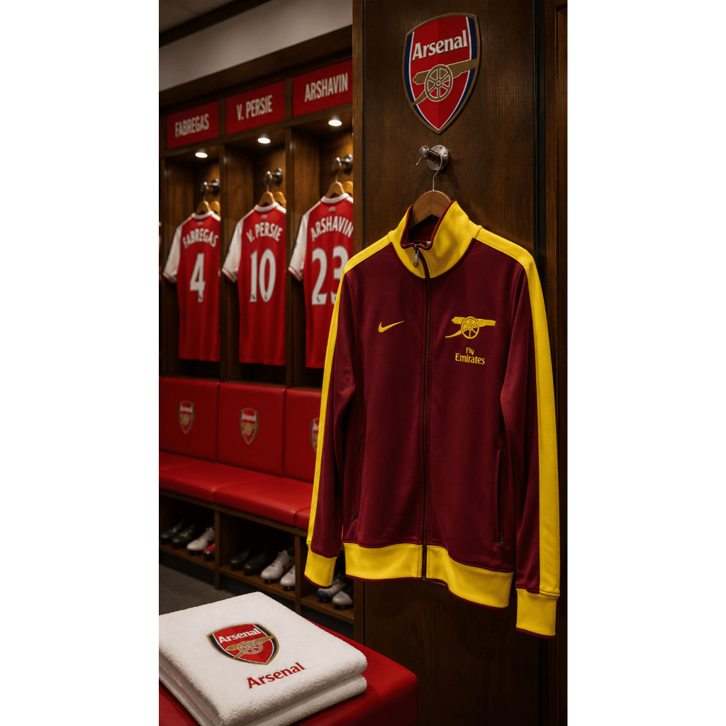 Arsenal Track Jacket 2010/2011 Maroon, Arsenak Tracktop 10/11