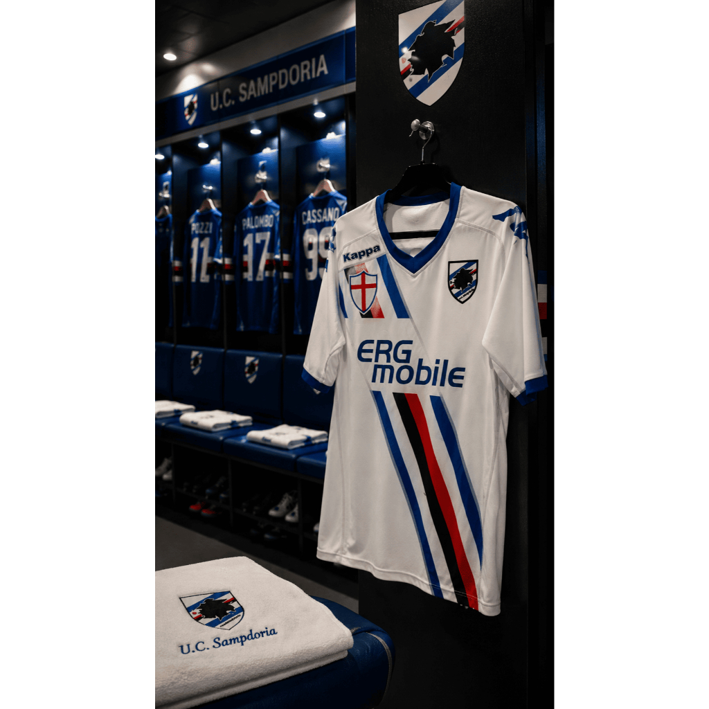Sampdoria Away 2010/2011 BNWT Antonio Cassano