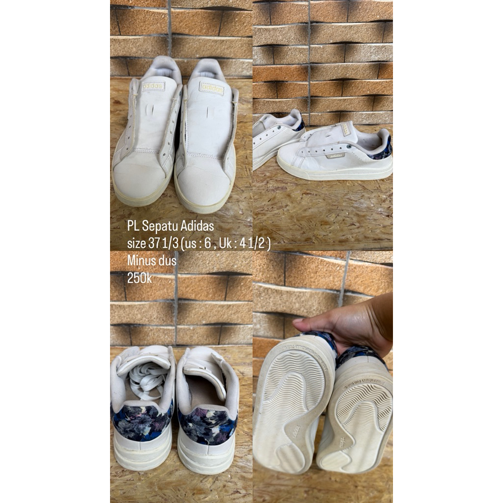 PRELOVED SEPATU ADIDAS | SIZE 37 | NO DUS