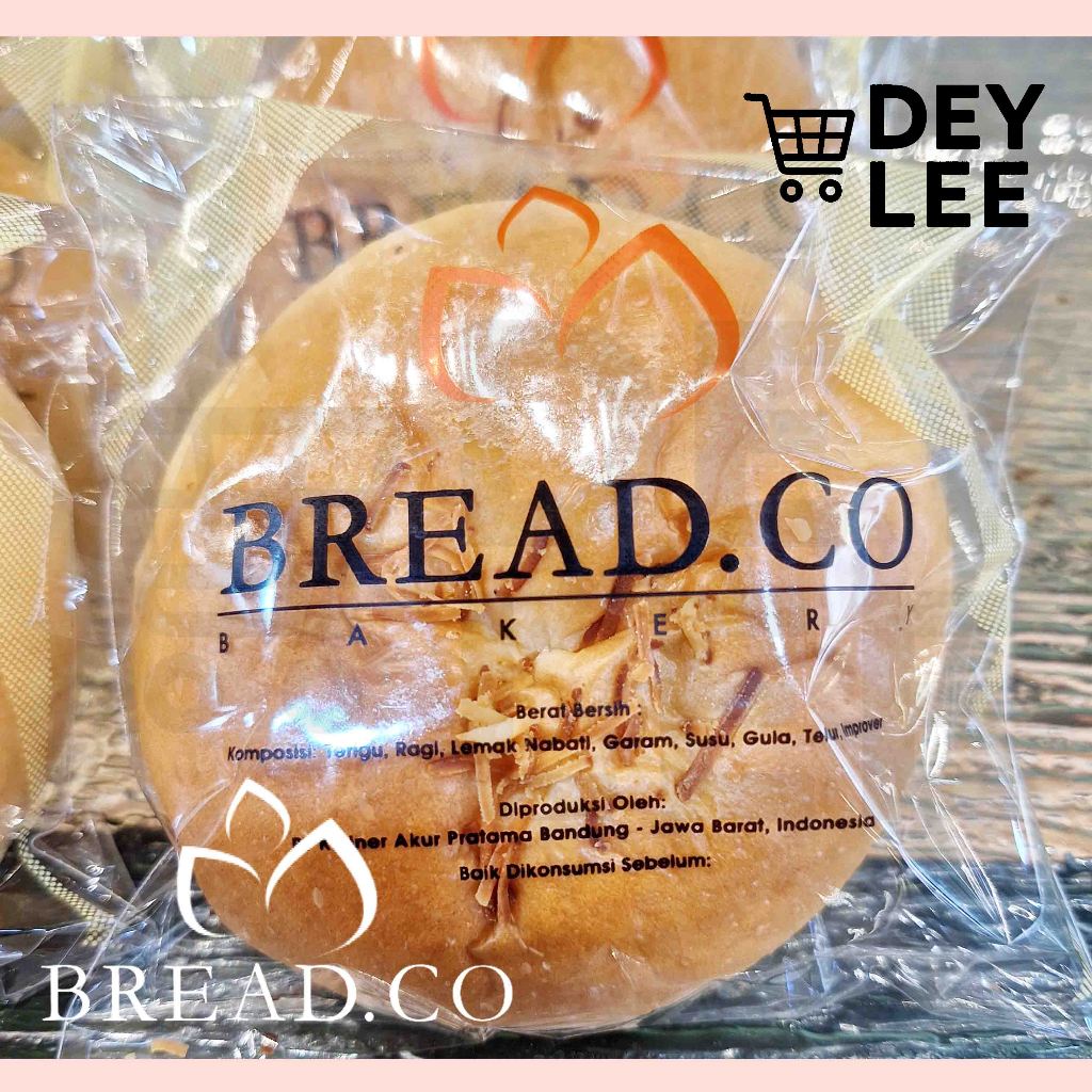 BREADCO Roti Keju per 1 pc Satuan Fresh Halal Bandung