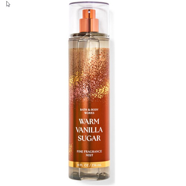 BBW Bath and Body Works Warm Vanilla Sugar Body Mist 236 ml ORIGINAL