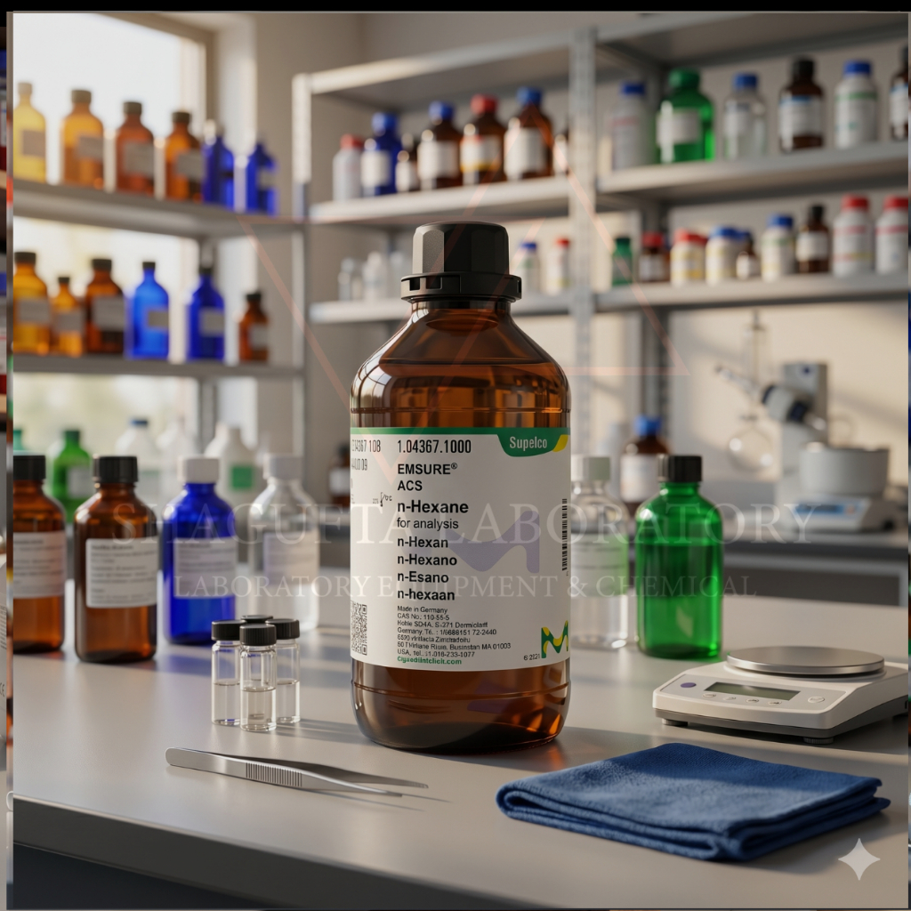 N-HEXANE 2.5L pro analis / HEXANE / Heksana MERCK 104367 - 1L (OP)