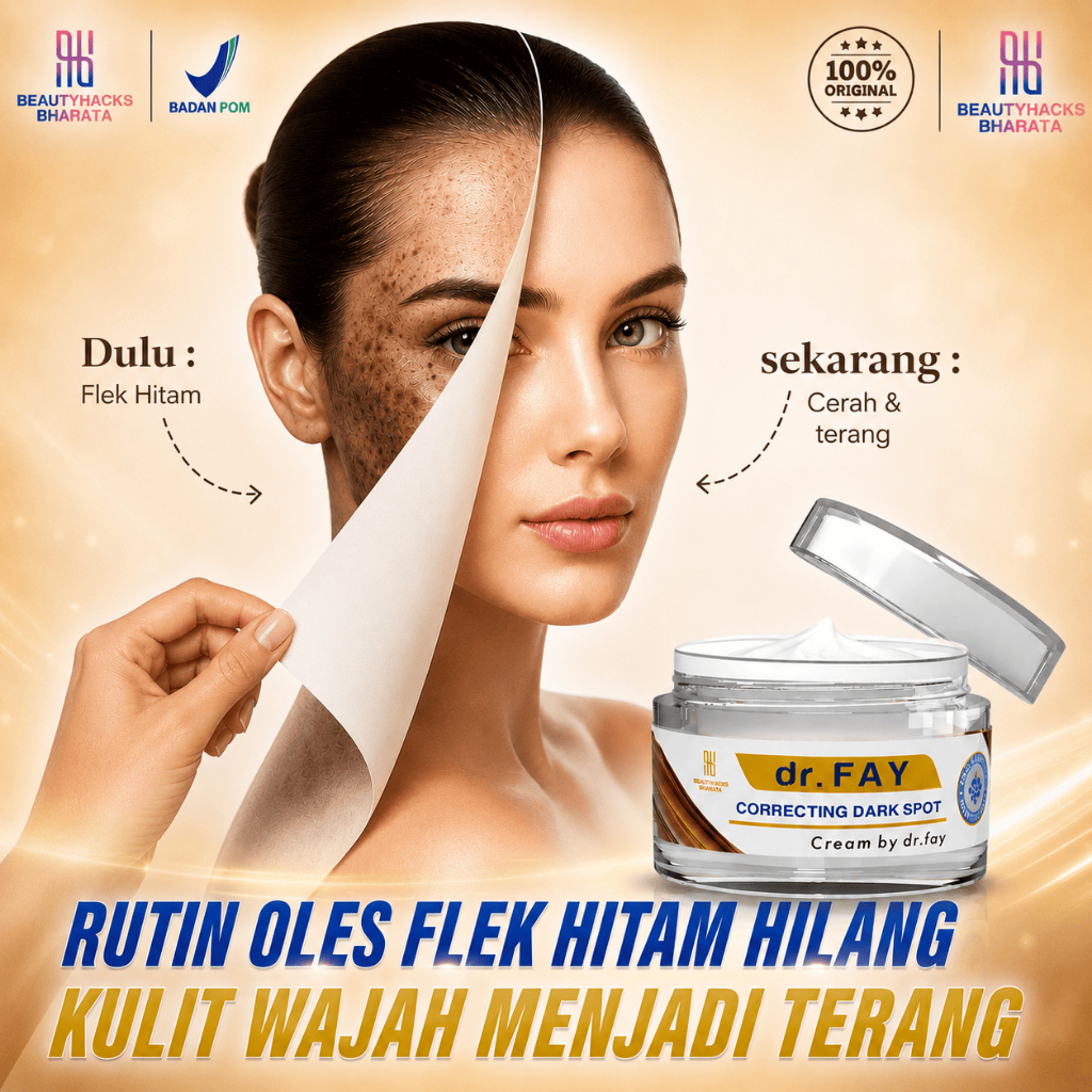 Dr Fay Cream Beautyhacks Krim Wajah Wanita Cream Penghilang Flek Hitam Membandel