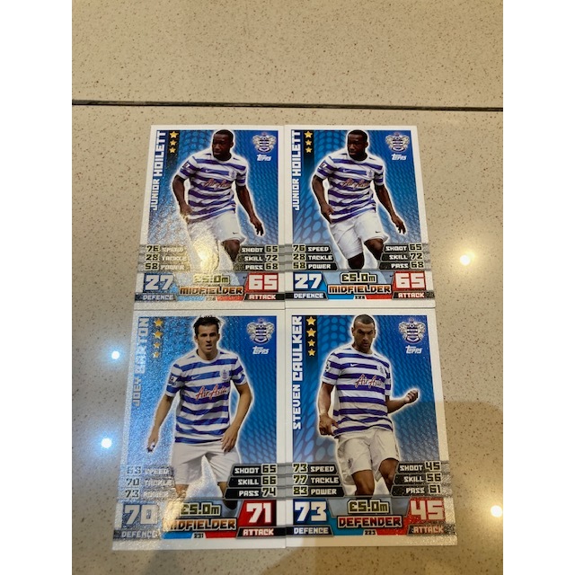 Kartu Koleksi Sepak Bola Soccer Topps Attax 2014-15 Queens Park Rangers