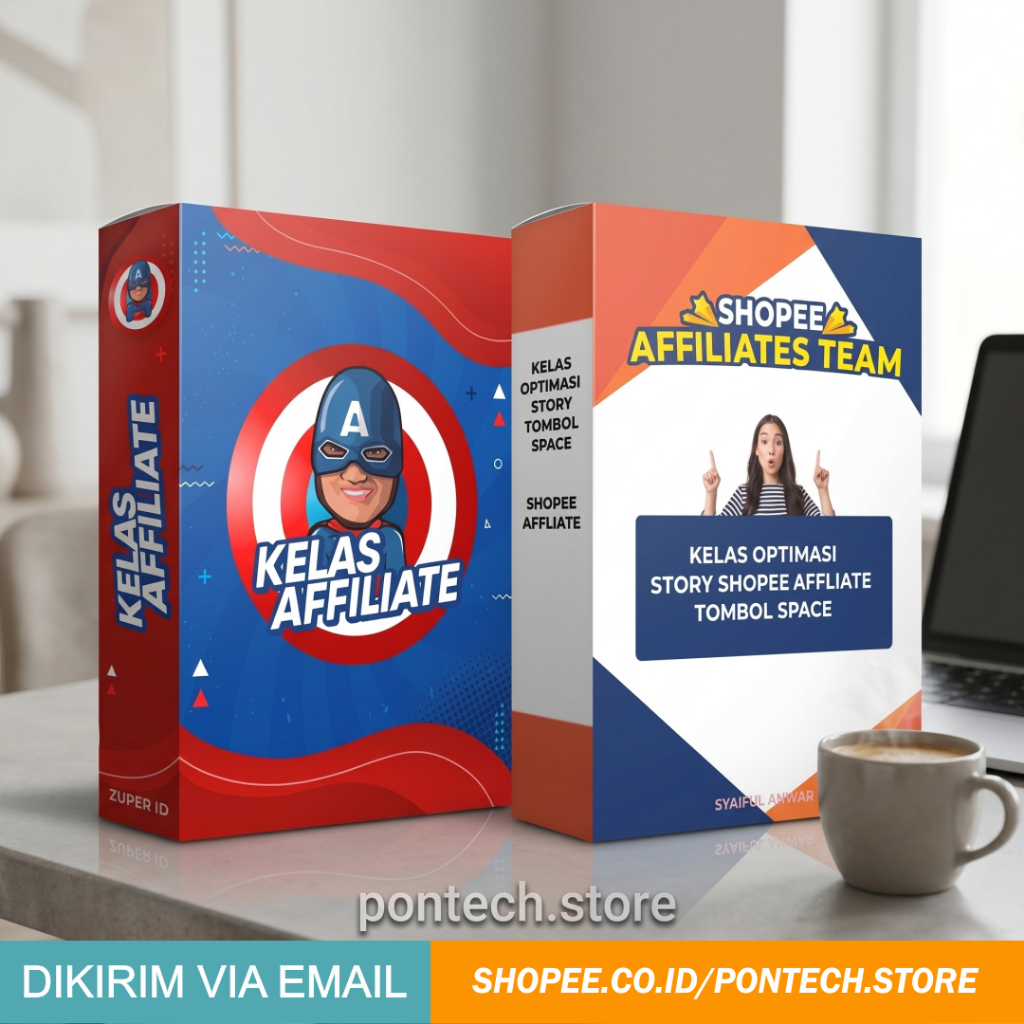 Rahasia Sukses Shopee Affiliate - Paket Kelas Optimasi Story & Kelas Affiliate