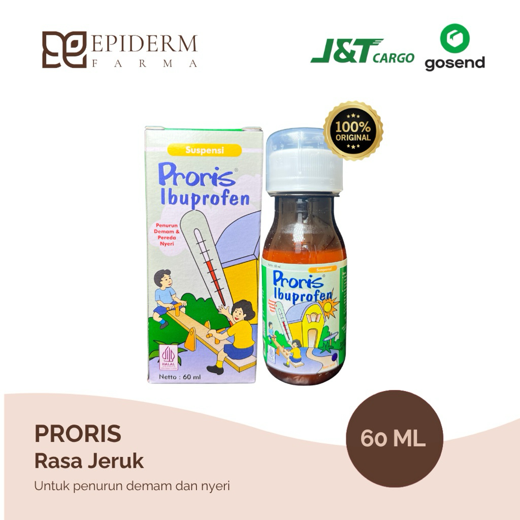 Proris Syrup 60 ML penurun demam anak