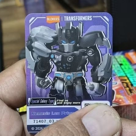 blokees transformers defender 07 special galaxy type nemesis prime Leo big convoy