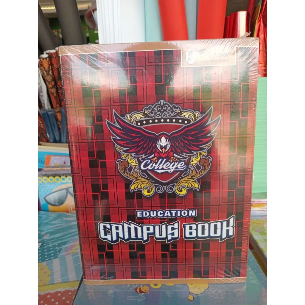 Buku tulis B5 campus bamboo 100 lembar isi 5 pcs,kertas tebal