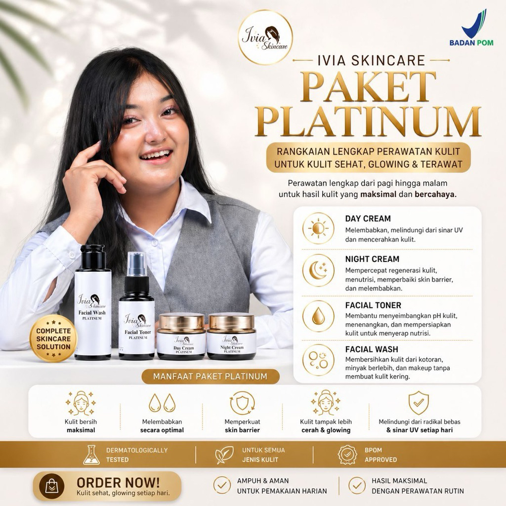 IVIA PAKET SILVER IVIA SKINCARE PAKET SILVER