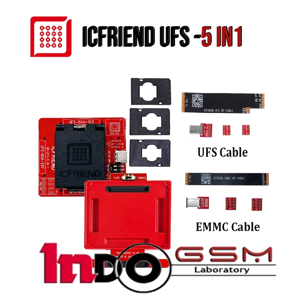 ICFriend F64 Board + UFS 5IN1 + ISP Untuk F64 Lite F64 Box Ultra