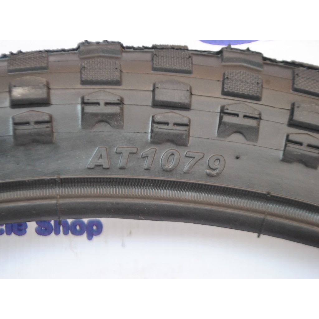 Ban Luar Sepeda Atlantis 24 X 2.125 / 2.30 Type AT1079 Hitam Medium Block Sepeda Gunung MTB Mini CTB