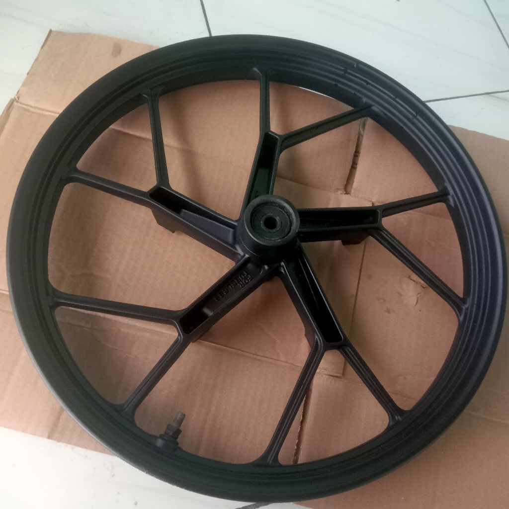 VELG DEPAN RACING SATRIA FU, ENKEI ORIGINAL COPOTAN SECOND