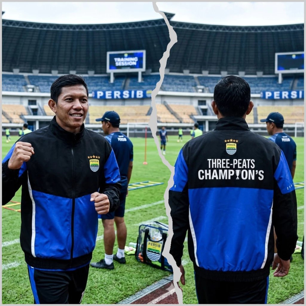 Jaket Tracktop Persib Three-Peats Champions 2026 & NEW ARRIVAL Jaket Persib Offcial 2024/2025 SUBLIM
