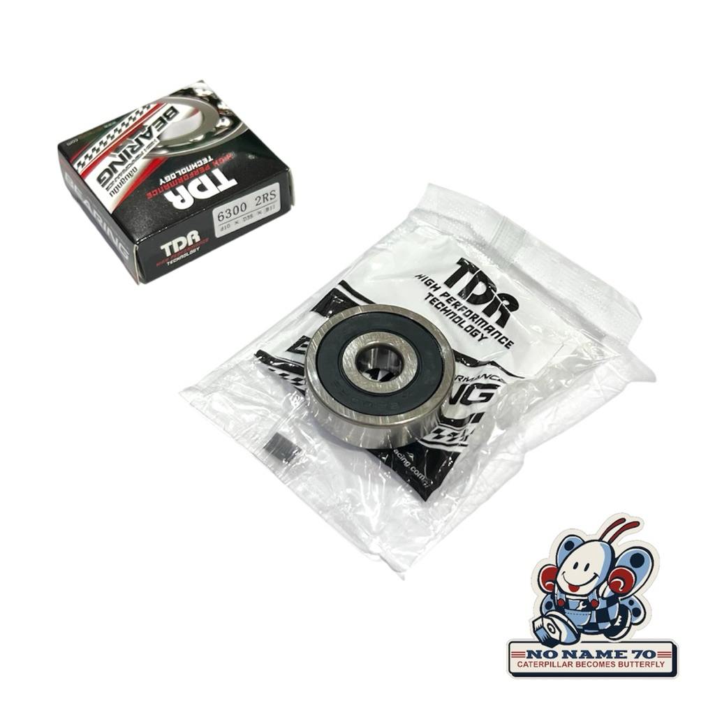 Laher Bearing 6300 Roda Depan TDR Suzuki RC80 RC100 Crystal Tornado