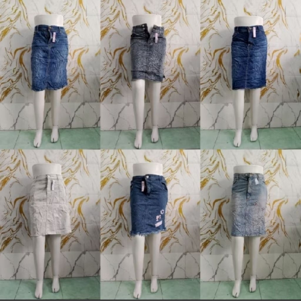 Rok Jeans Part 3//Jeans Skirt//Rok Jeans Panjang Part 3//Rok Panjang Premium Part 3