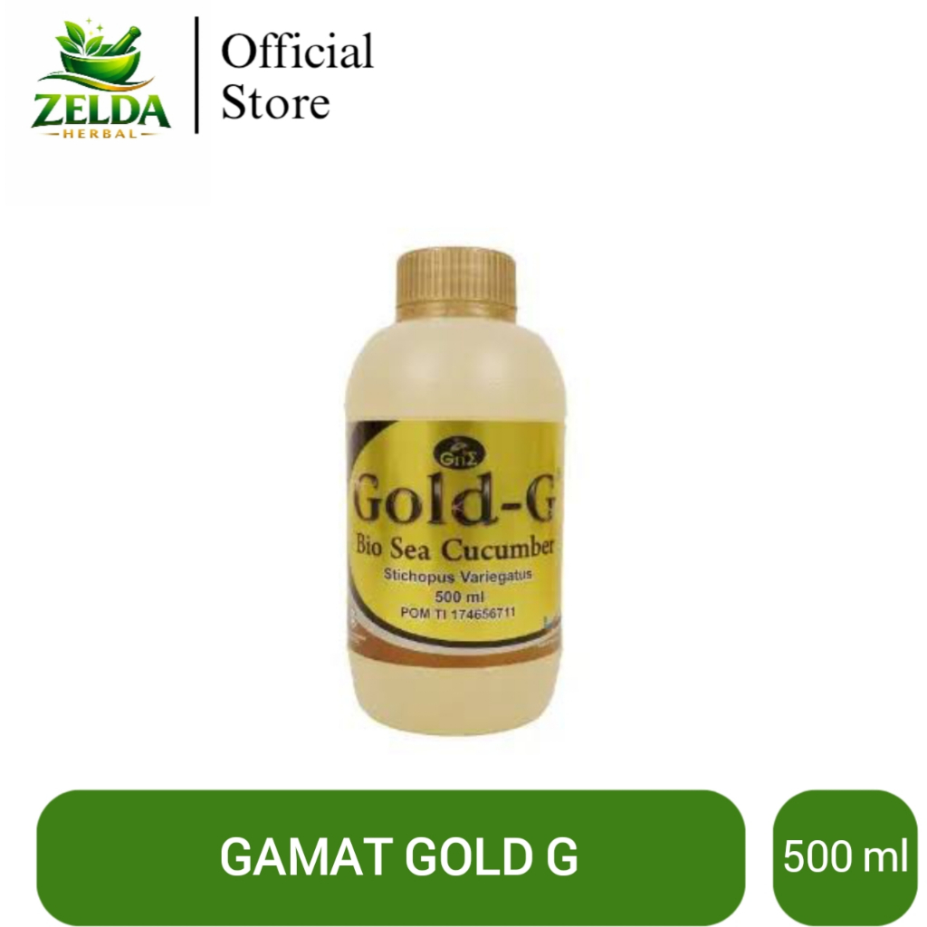 Gold G 500 ml Bio Sea Cucumber | Gamat Gold G 500 ml | Jelly Gamat Gold G 500mlherbal