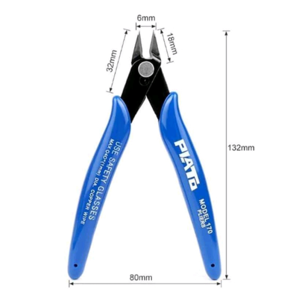 tang pemotong kawat tang tang plato wire coil cuuer nipper mini