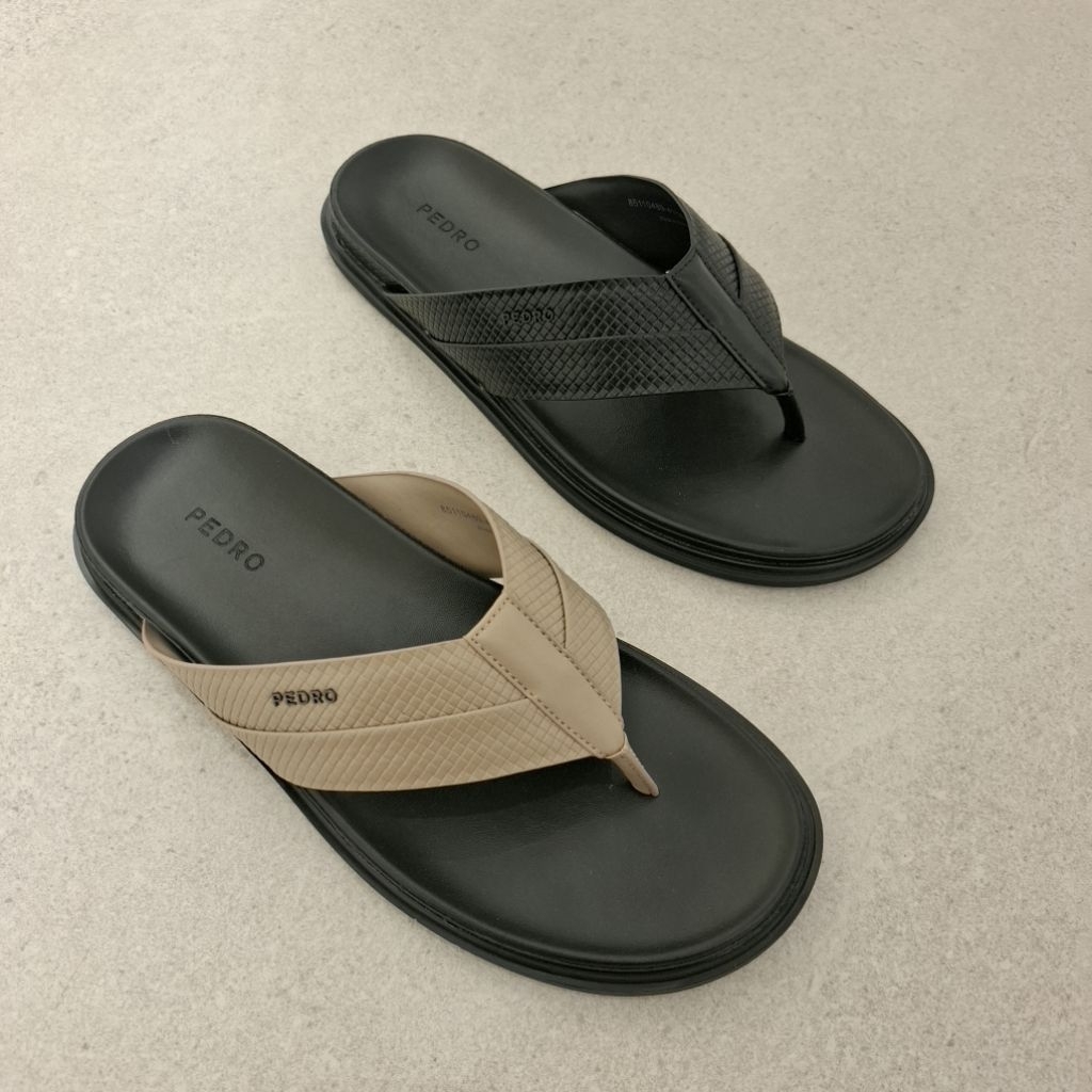 Pedro Men's Thong Sandal - Sendal Jepit Pria Simple & Elegan Untuk Sehari hari