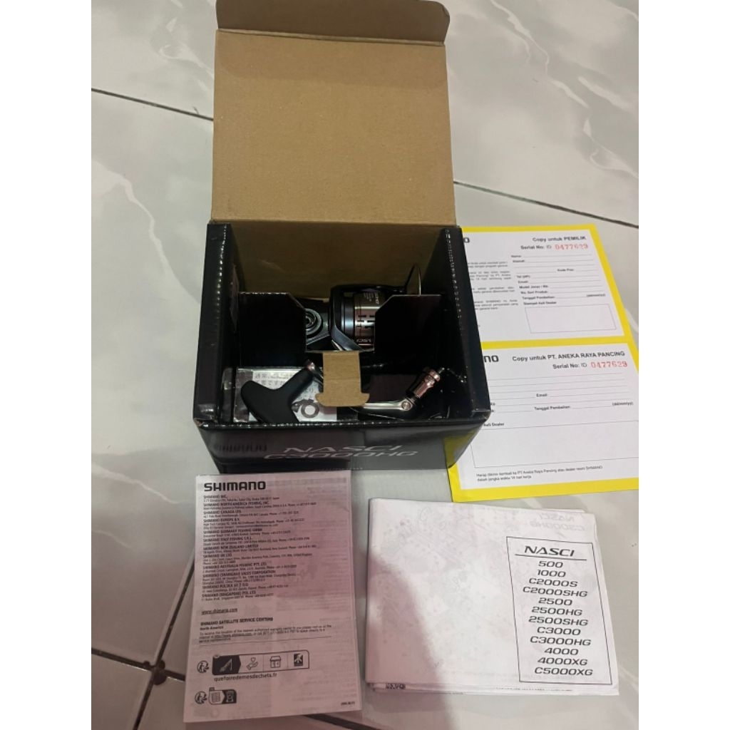 Rell Shimano NASCI C3000HG new