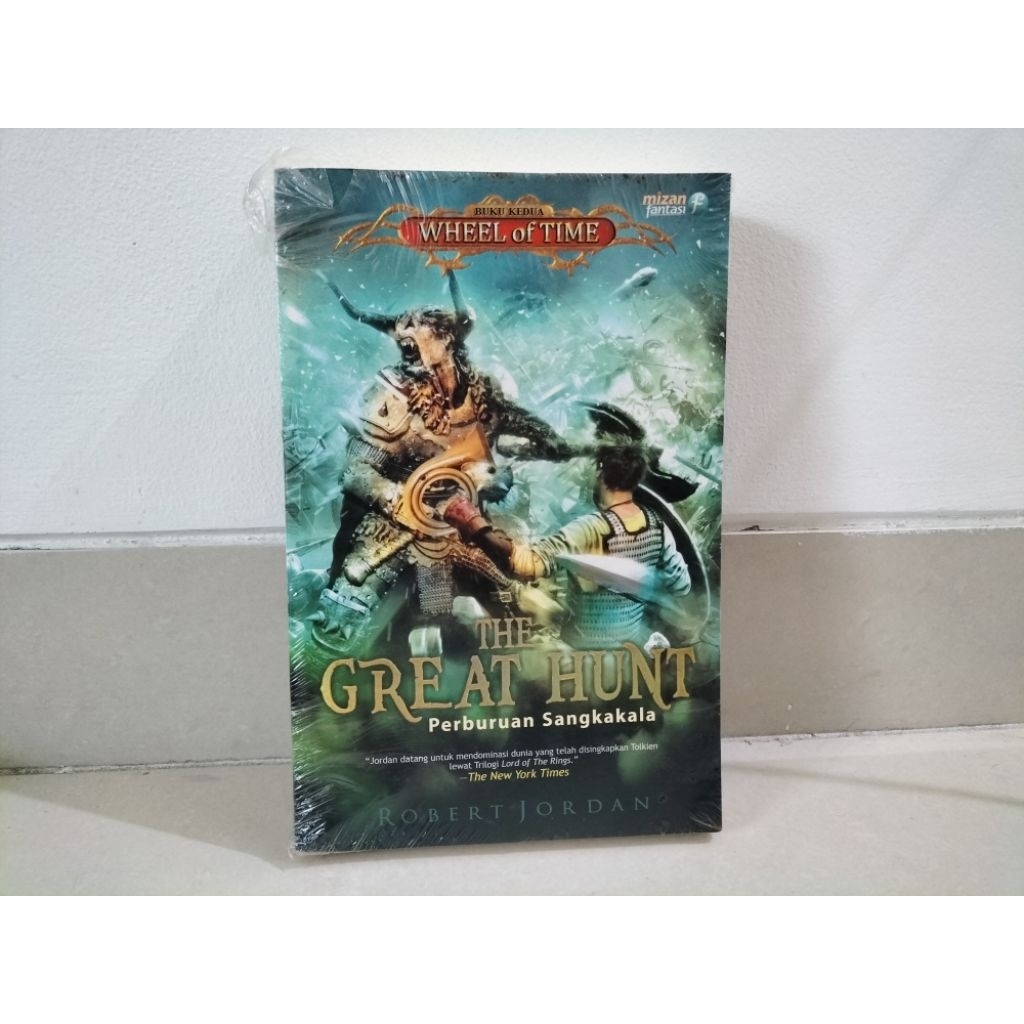 Novel Wheel of Time The Great Hunt (Perburuan Sangkakala (knrs)), karya Robert Jordan