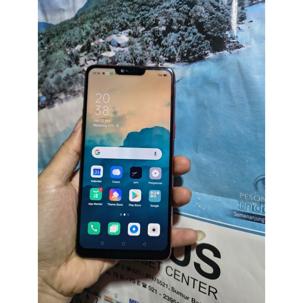 oppo F7 ram 4/64 siap pakai