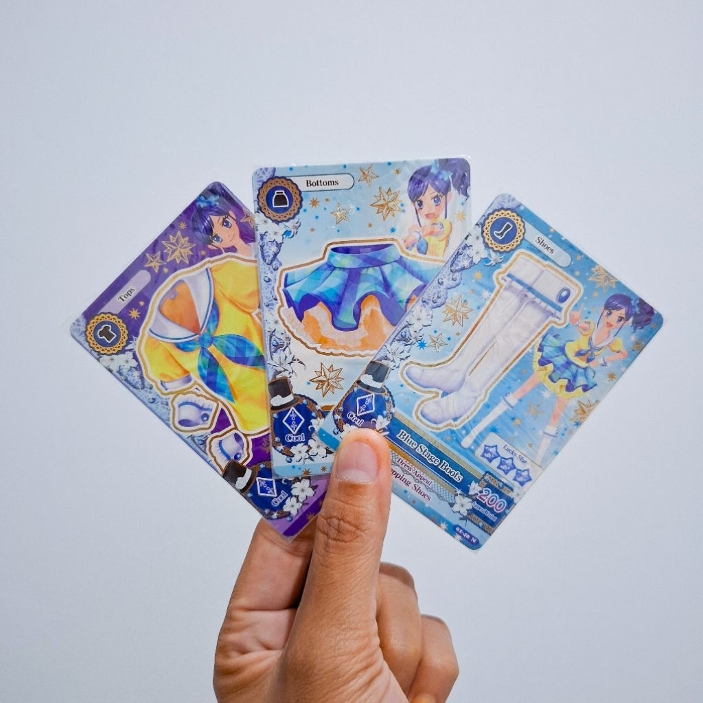 Kartu Aikatsu Aoi Blue Stage 100% Original Official Indonesia