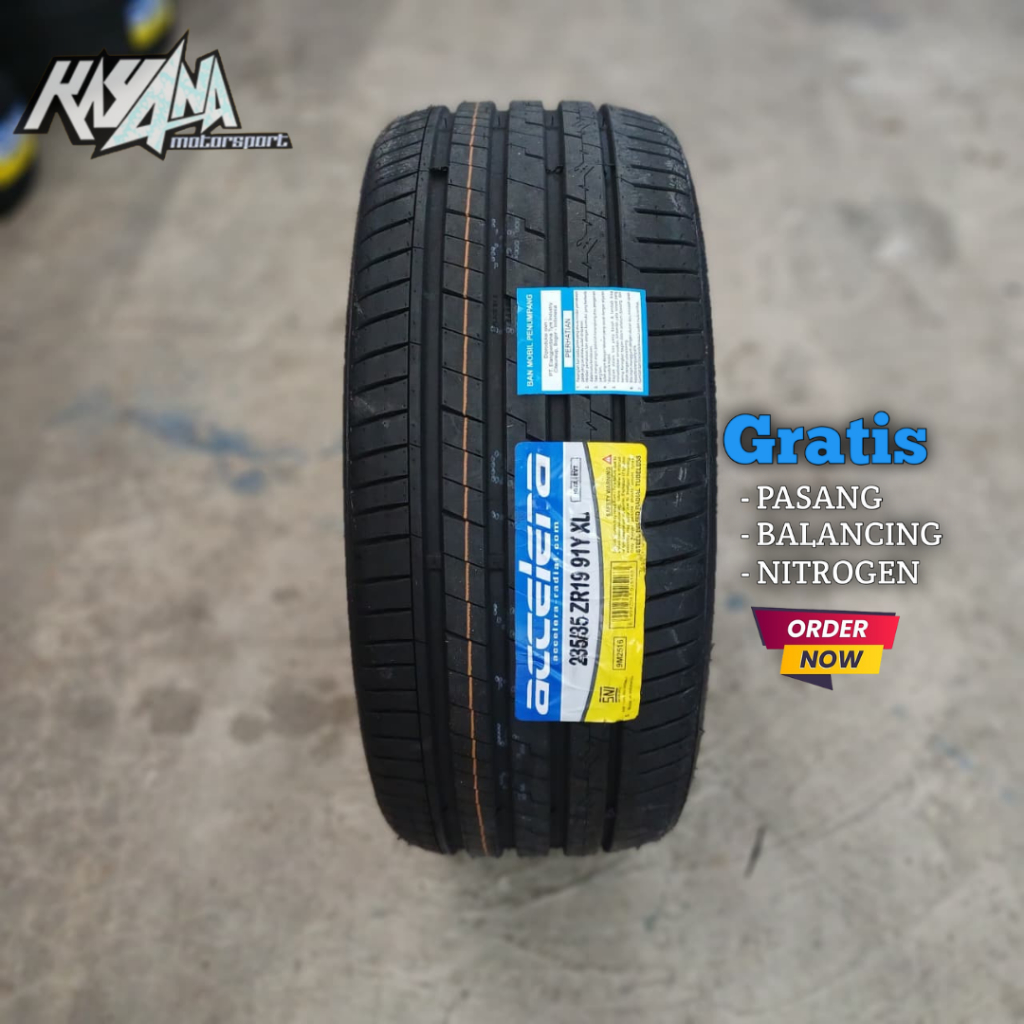 Ban Ring 19 Accelera IOTA EVT 235 35 R19 Ban Mobil Tipis R19 235/35