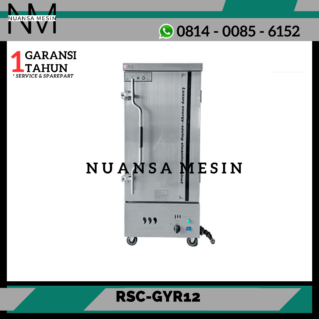 Rice Steaming Cart RSC-GYR12 Fomac
