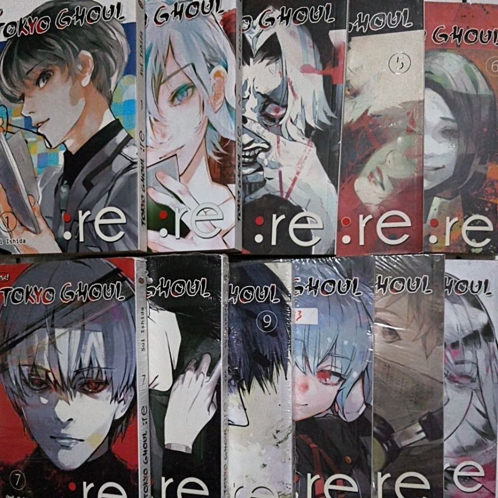 komik tokyo ghoul re set