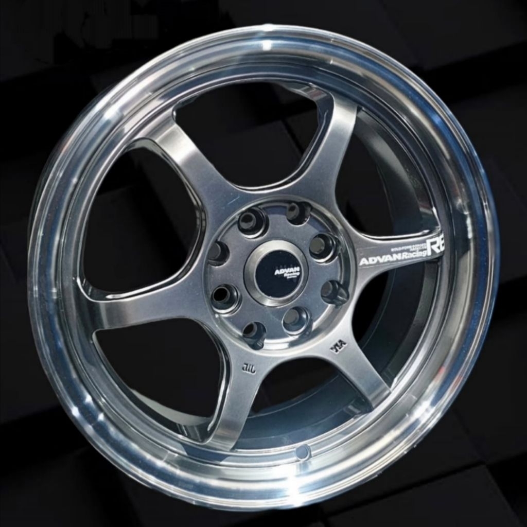 velg mobil ADVAN R6 ring 15 lebar 6,5 et 42 velg mobil r15 Avanza Xenia Livina Wuling binguo kijang 