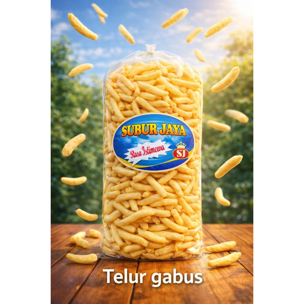 Telur Gabus Keju Gurih Renyah | Kue Gabus Stik Jari Jadul Premium