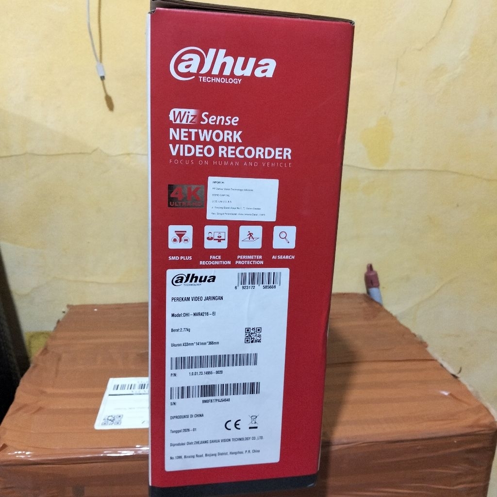 DHI-NVR4232-EI NVR DAHUA 32 CHANNEL UP TO 16MP