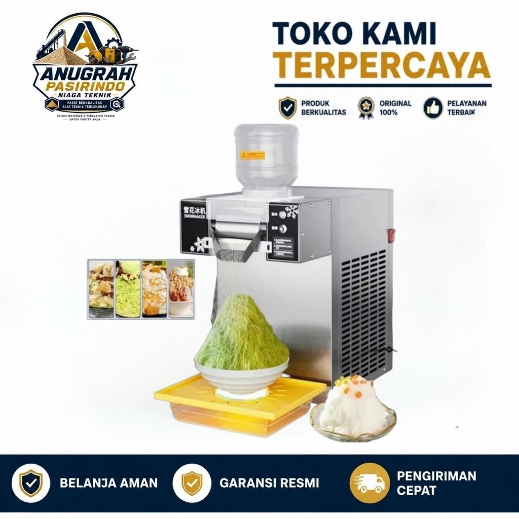BINGSOO ICE MAKER / Mesin Snow Maker / Mesin ice cream - 1200watt
