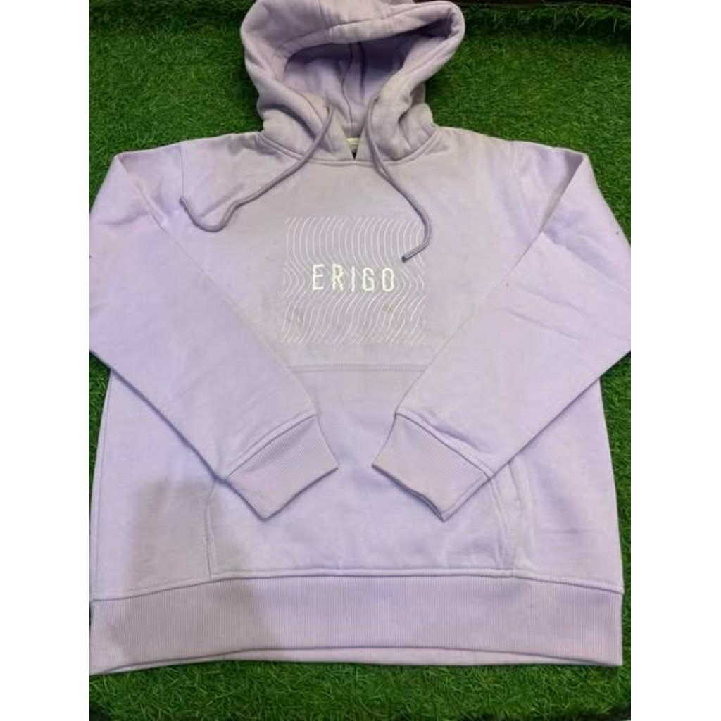 ​Hoodie Erigo Original Lilac Purple Wave Original Used Size L