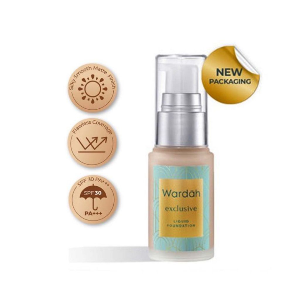 Foundation Wardah Exclusive Liquid Foundation