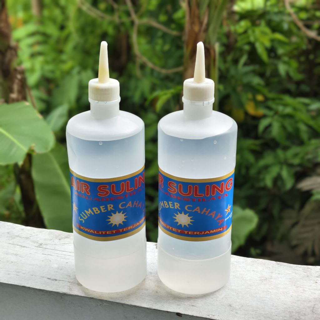 air aki suling putih berkualitas untuk tambah air aki dll