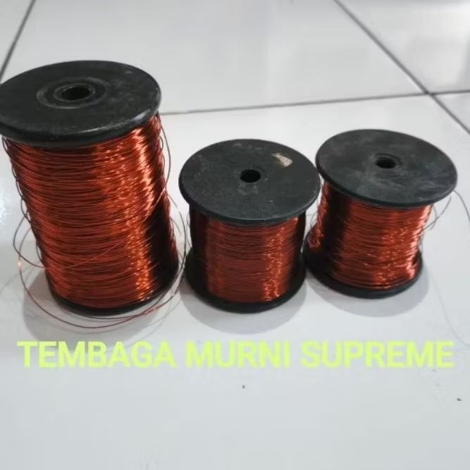 KAWAT KABEL JUMPER WIRE TEMBAGA EMAIL COPPER SUPREME MURNI  HARGA PER METER