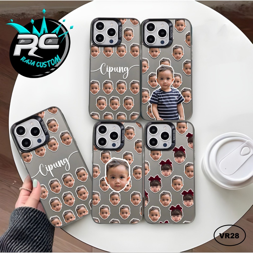 Custom Case Premium Matte Hard Imd Case Request Foto Sendiri Lucu Gemas Couple Request Nama Untuk Se