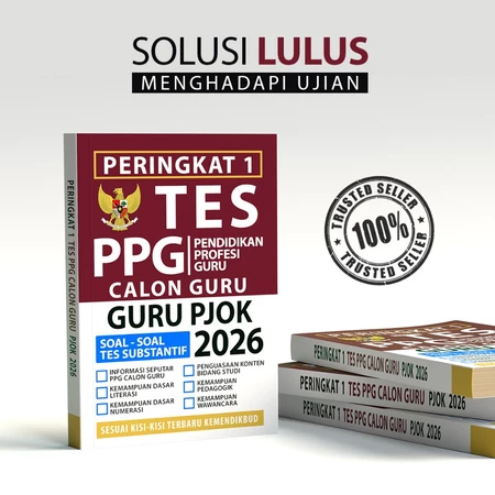 BUKU PPG CALON GURU PJOK 2026 - SOAL PPG PRAJABATAN GURU PJOK 2026 | Media Eduka