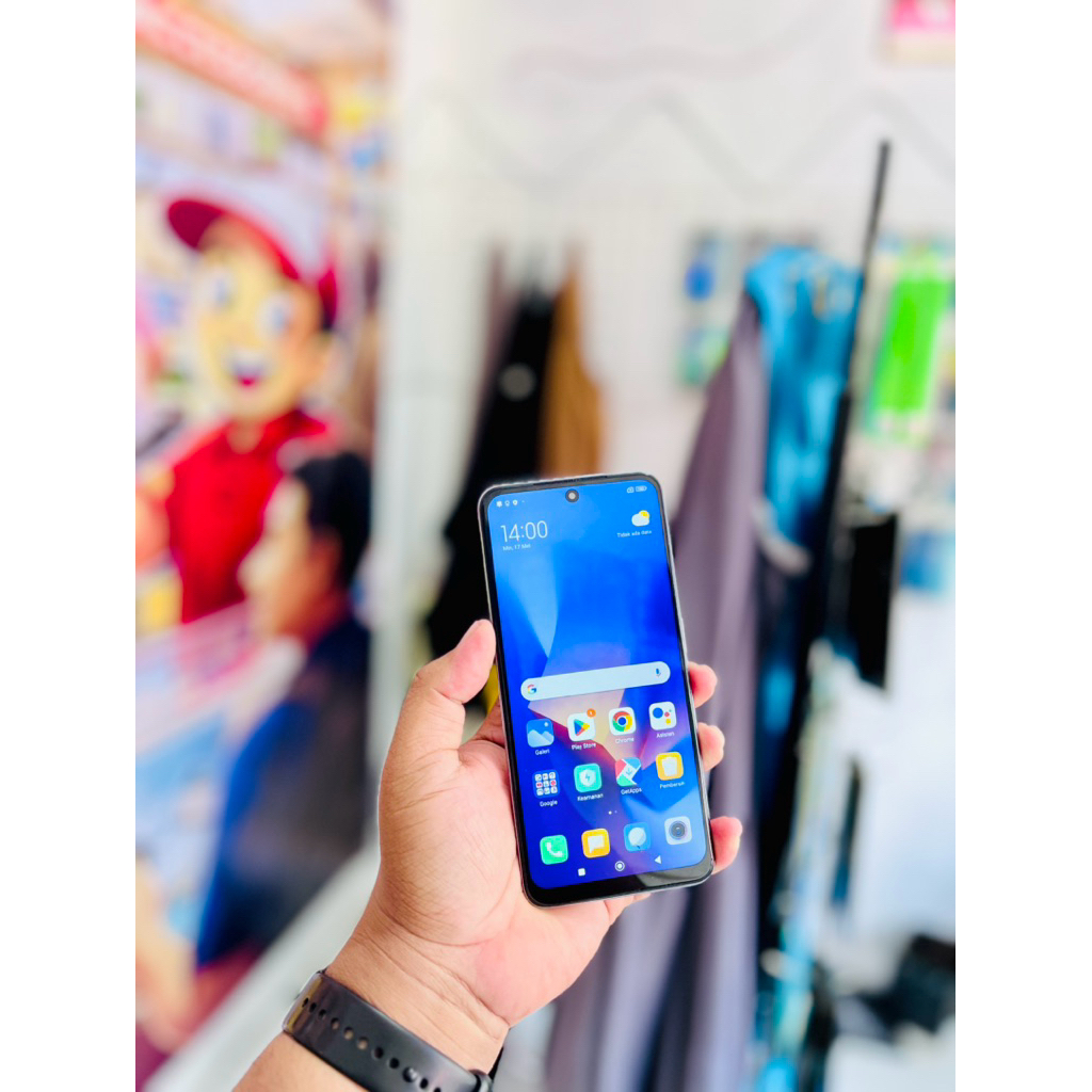 Redmi Note 10s 8/128 Hp Casan Second Seken Sekon Murah Ori