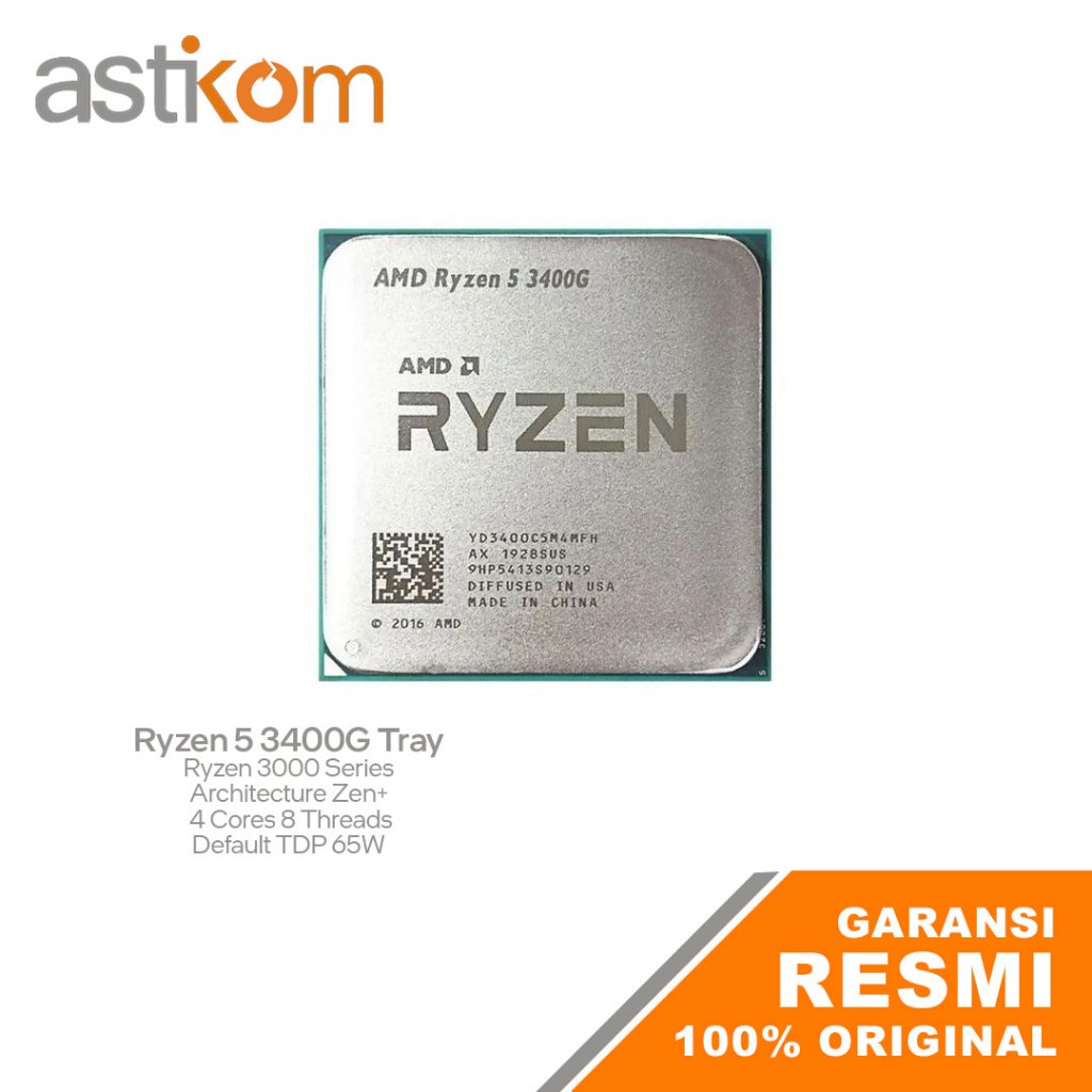 Processor AMD Ryzen 5 3400G Tray