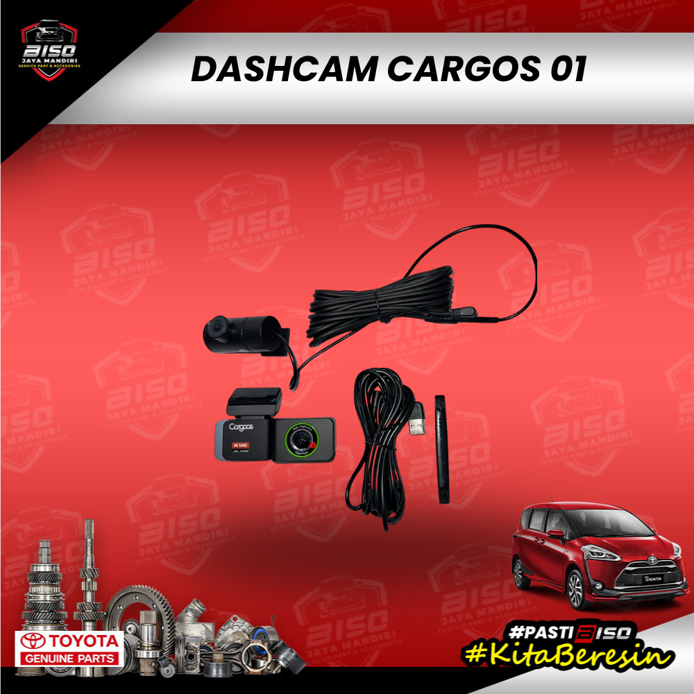 Dashcam Cargoss 01 Kualitas 4K