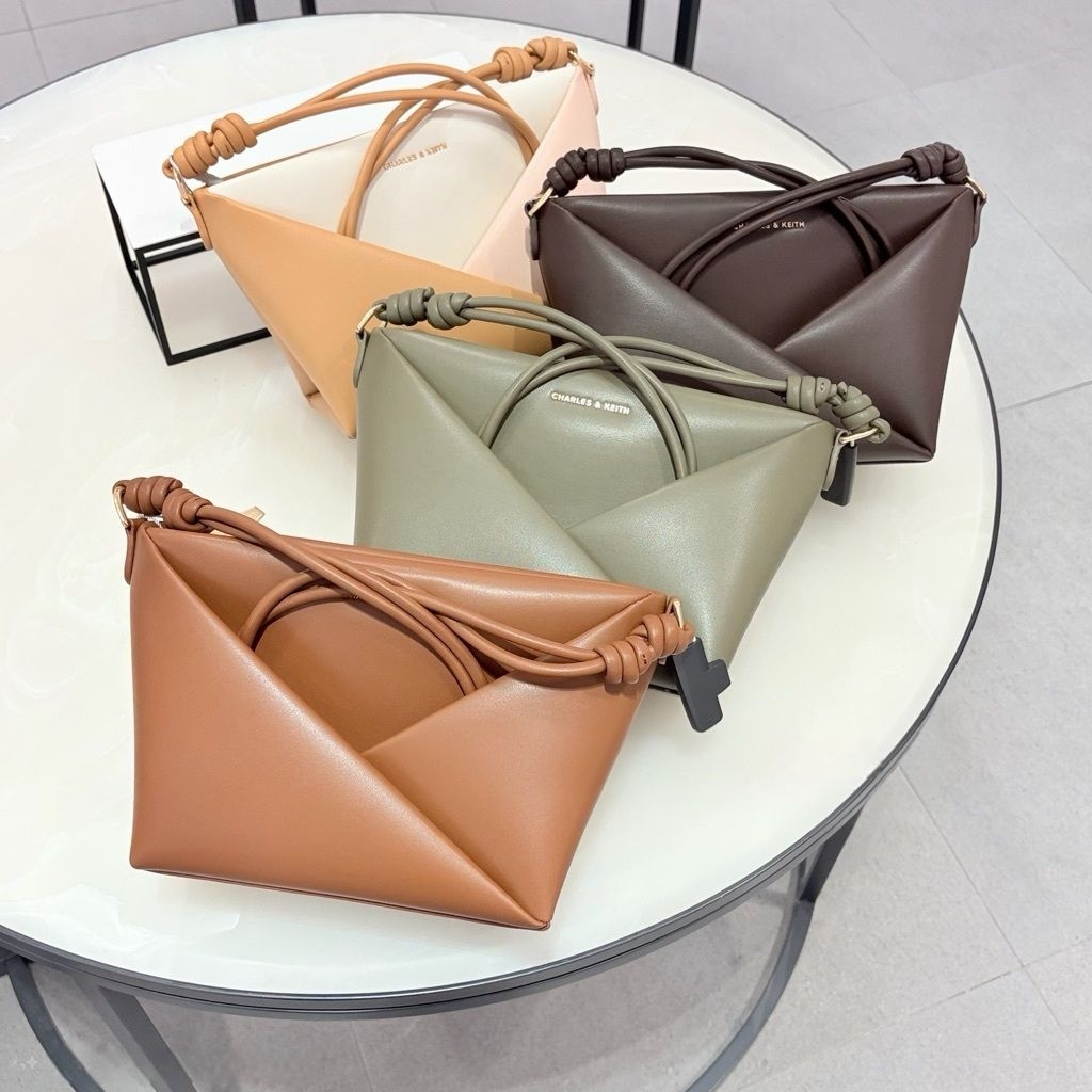 C Midori Geometric Crossbody Bag tas selempang bahu wanita