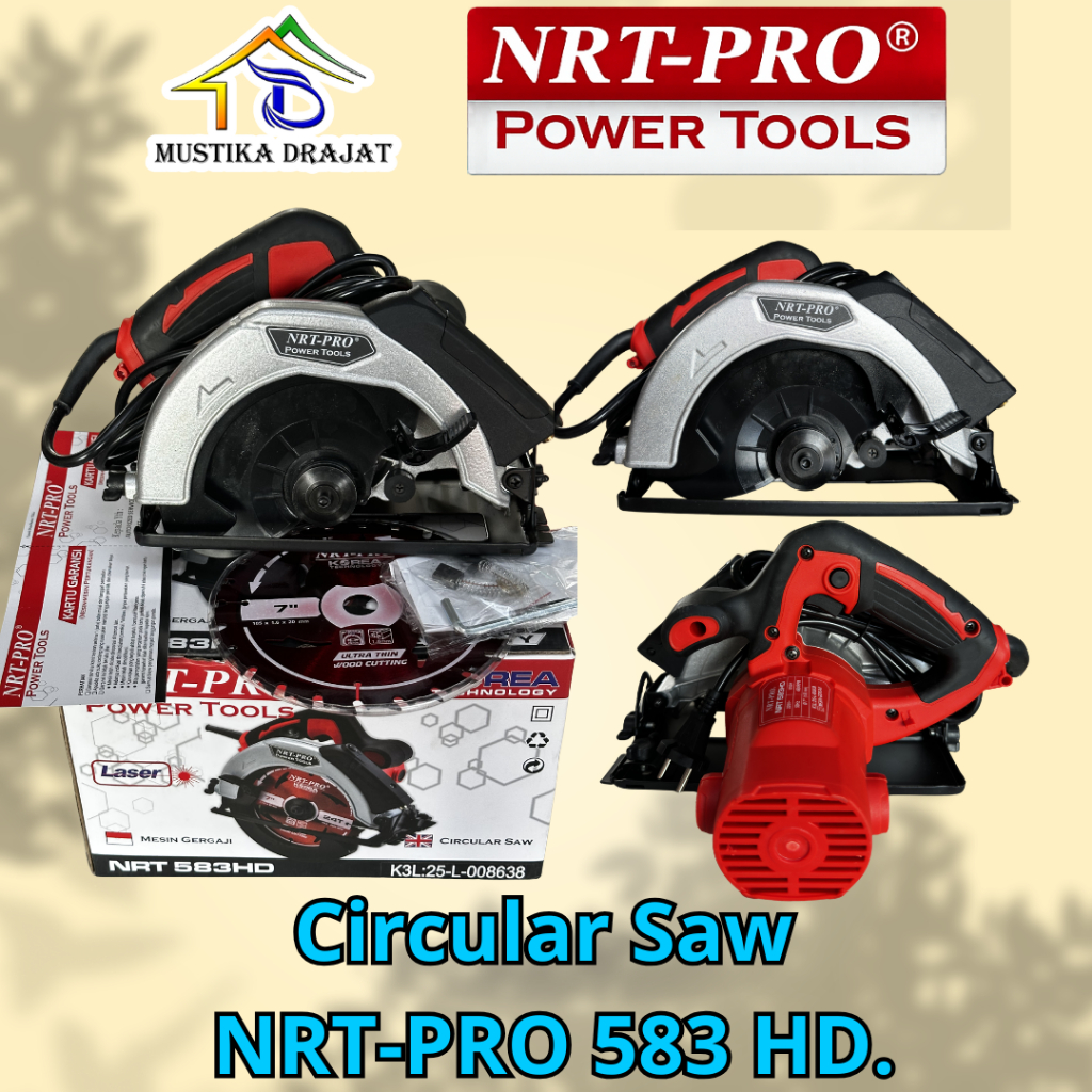 MESIN POTONG KAYU / CIRCULAR SAW NRT-PRO 583 HD