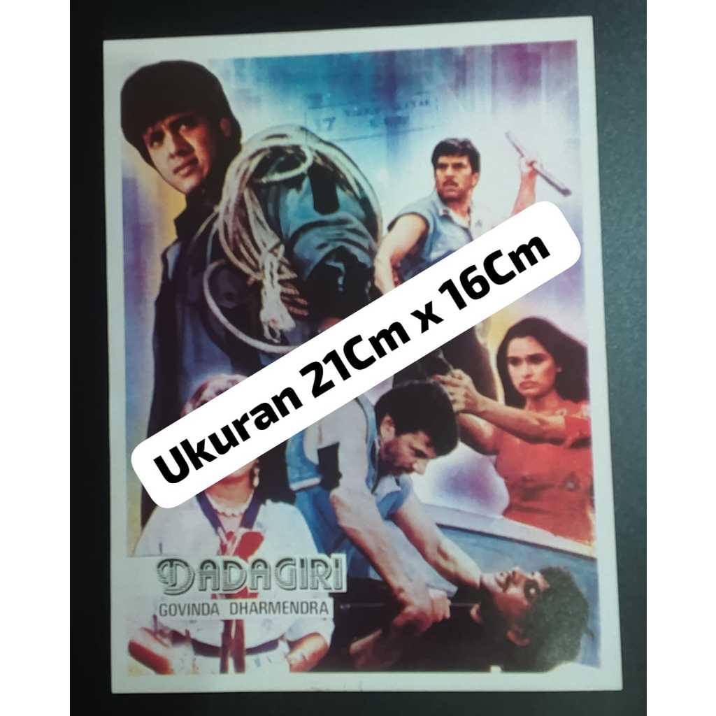 Flyer Film Poster Film India Bollywood Dadagiri Govinda