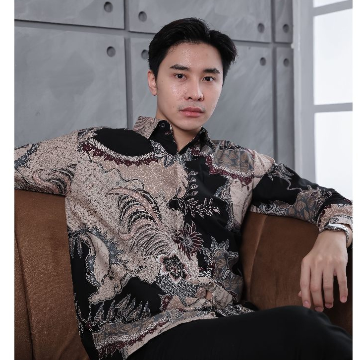 Hardi Batik -  HANDIKA CREAM | Kemeja Batik Pria Lengan Panjang