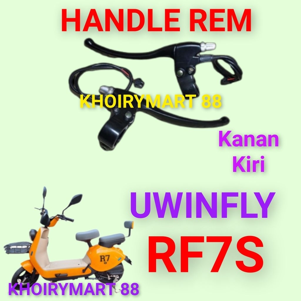 handle rem uwinfly rf7s handle rem sepeda listrik uwinfly rf7s
