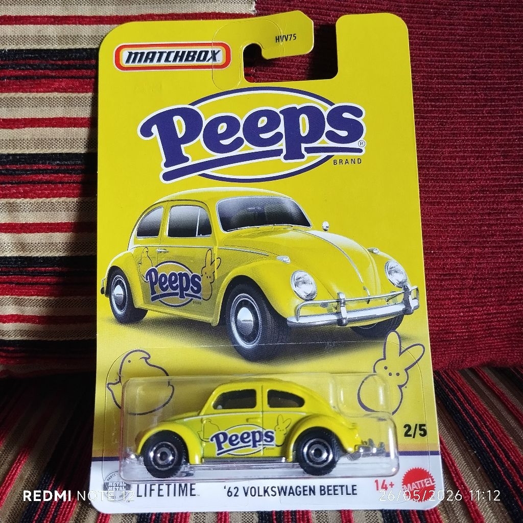 Matchbox 62 Volkswagen Beetle (Peeps)