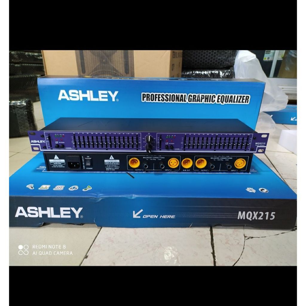 Equaliser Ashley Mqx 215